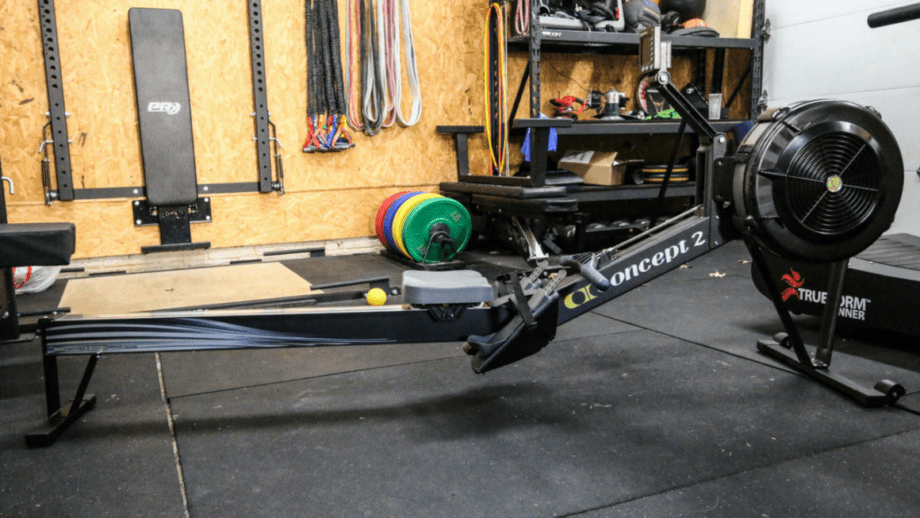 Concept 2 rowing machine