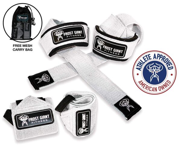 Frost Giant Fitness Lifting Wrist Straps 