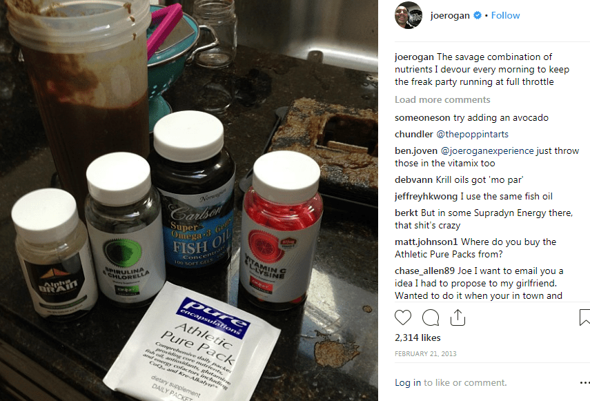 Joe Rogan Supplement Stack