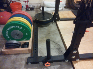 Rogue SML-2 Squat Stand modifications