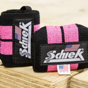 Schiek Wrist Wraps - Pink