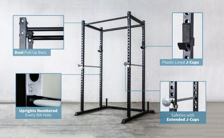 REP PR-1050 Short Home Gym Power Rack