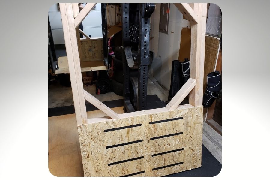 homemade leg press