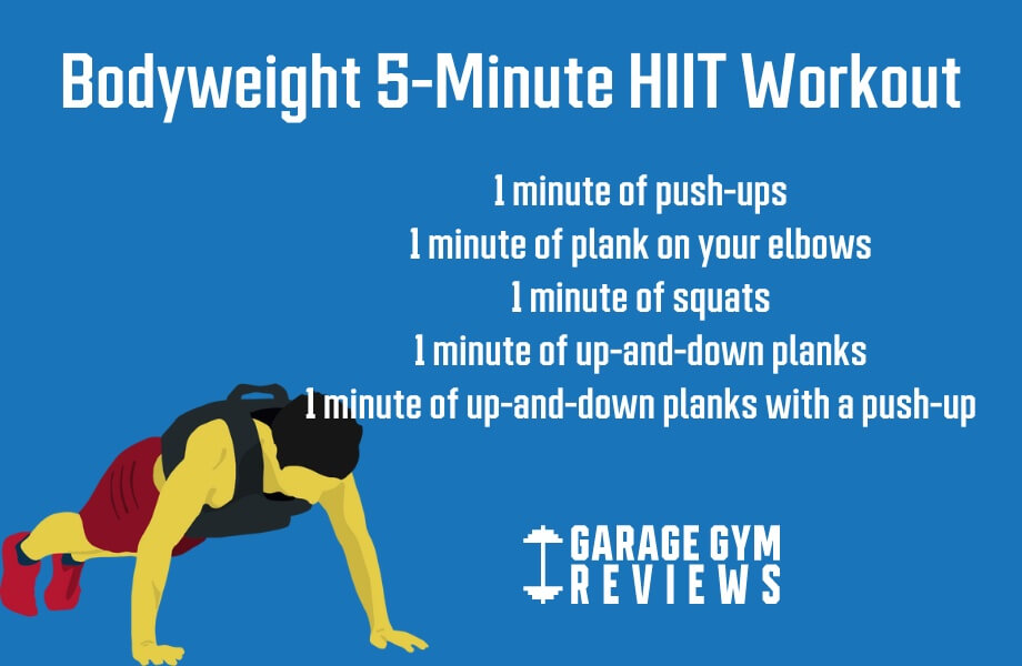 5 minute body weight workout