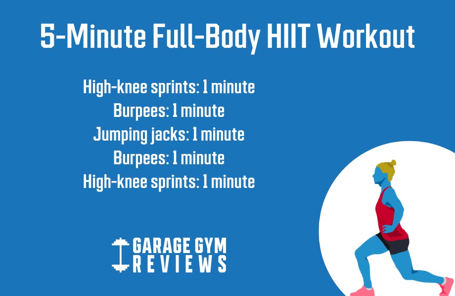 5 minute full body workout hiit