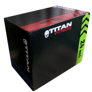 Titan 3-in-1 Heavy Foam Plyometric Box