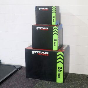 Titan 3-in-1 Heavy Foam Plyometric Box