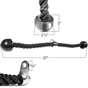 Titan Tricep Rope Pulldown Machine Attachment
