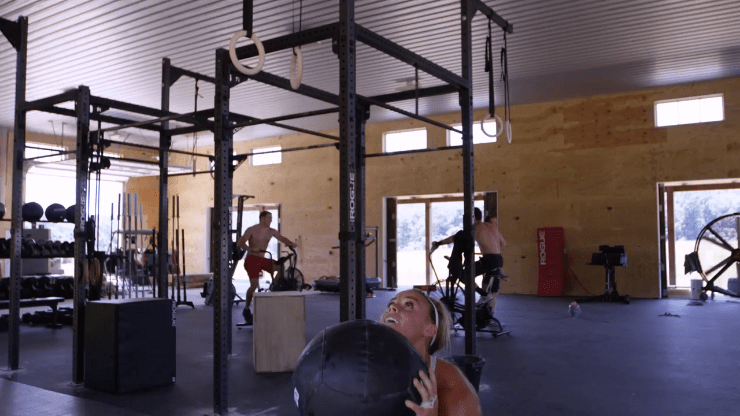 Inside Rich Froning's Barn Home Gym