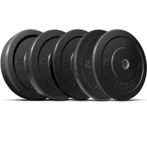 Titan Fitness Economy Black Bumper Plates