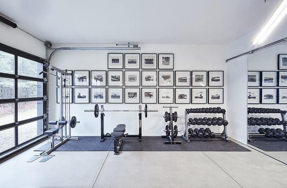 Minimalist Garage Gym