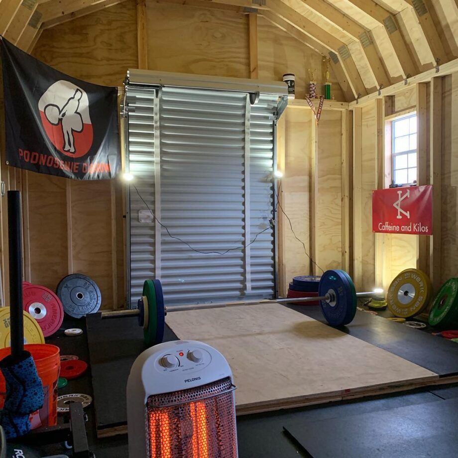 Olympic Weightlifting Shed Gym