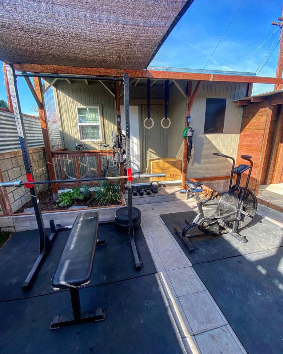Backyard CrossFit Gym