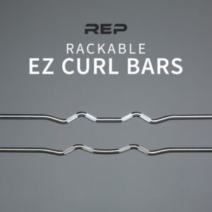 REP Rackable EZ Curl Barbell