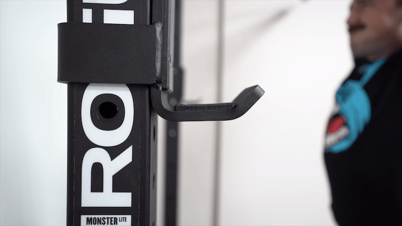 Rogue Fitness RML-90SLIM Rack j hooks