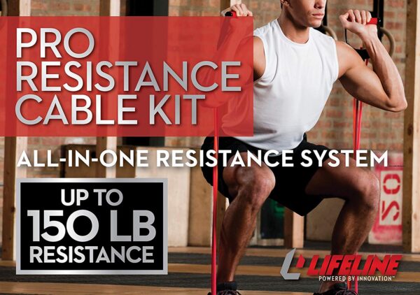 Lifeline Resistance Bands Garage Gym