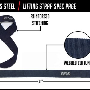 Serious Steel Heavy-Duty Lifting Straps