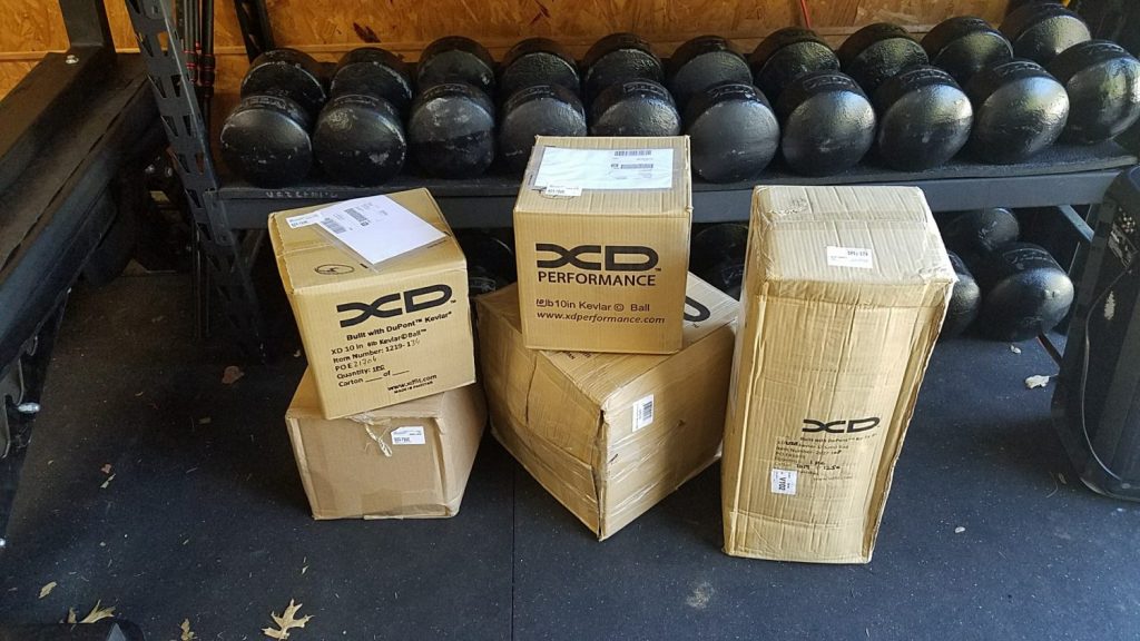 XD Kevlar Fitness Equipment unboxing