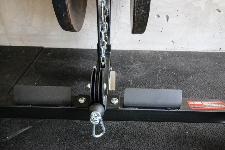 force usa myrack lat pull down attachment