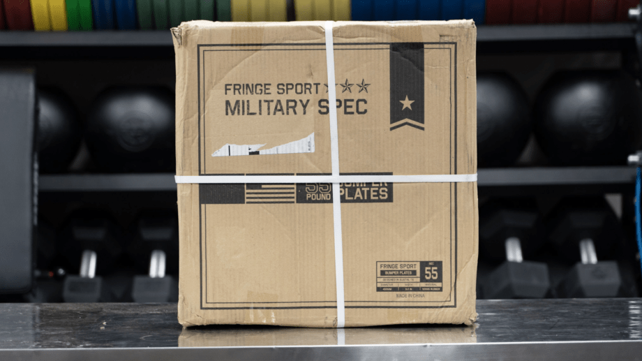 Fringe Sport MilSpec Bumper Plates unboxing