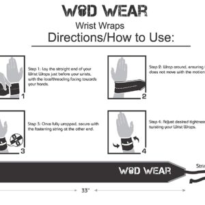 WOD Wear Wrist Wraps