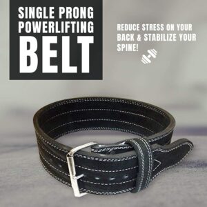 Flexz Fitness Single Prong Powerlifting Belt