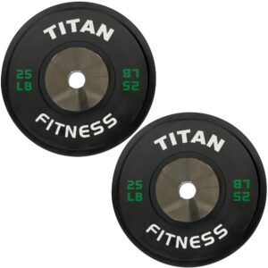 Titan Black Elite LB Bumper Plates