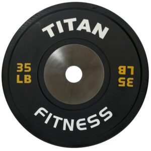 Titan Black Elite LB Bumper Plates