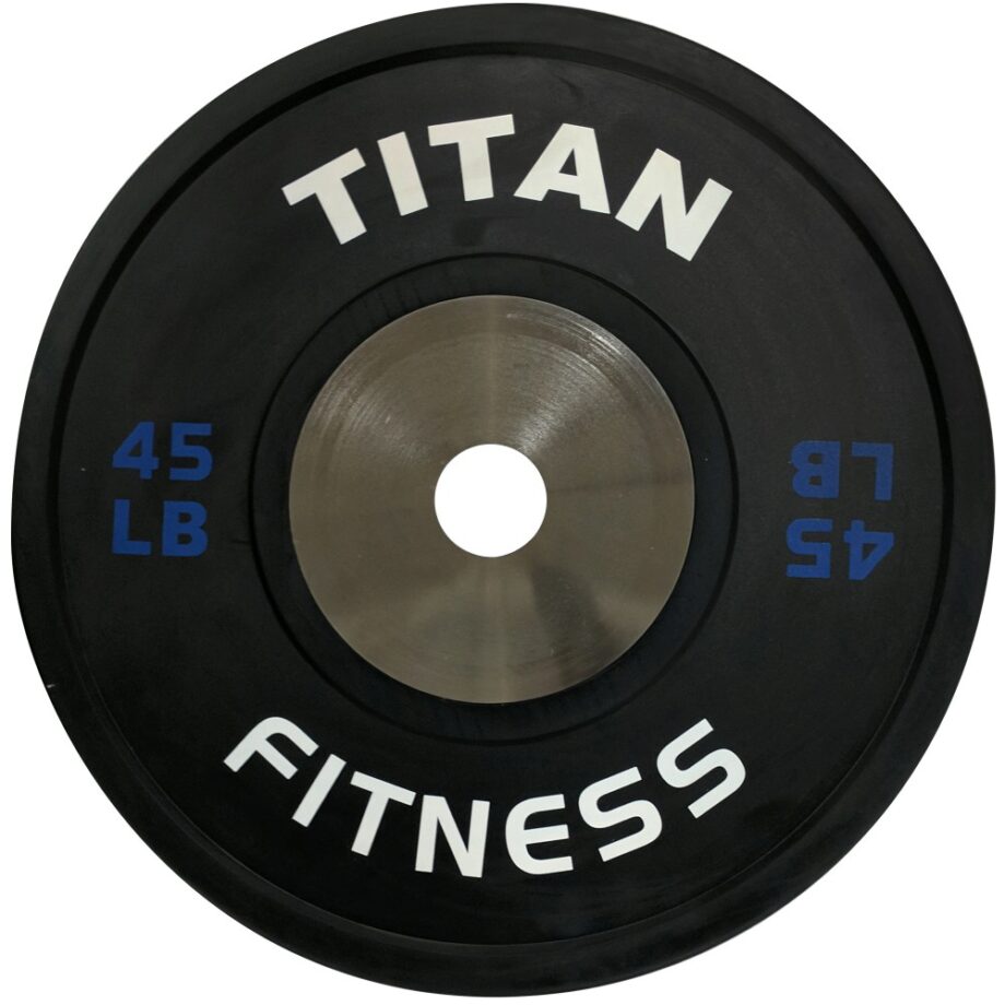Titan Black Elite LB Bumper Plates