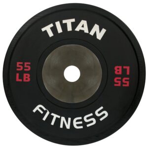 Titan Black Elite LB Bumper Plates