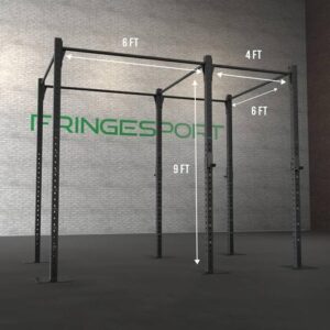 Fringe Sport Floor Mount Gym Rig 3"x3"