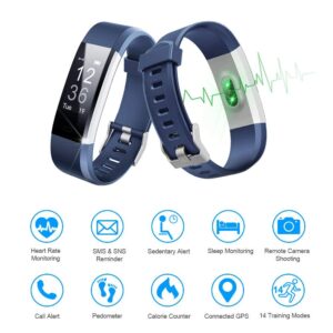 LETSCOM ID115Plus HR Fitness Tracker