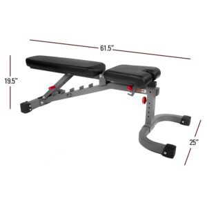 Xmark XM-7472 Flat Incline Decline Bench