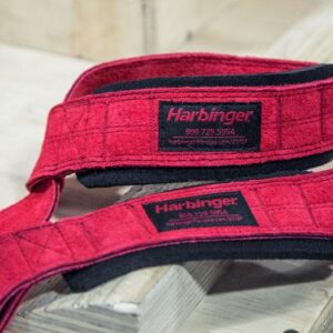 Harbinger Padded Leather Lifting Straps