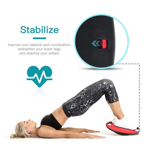 Balance board core exercises deals
