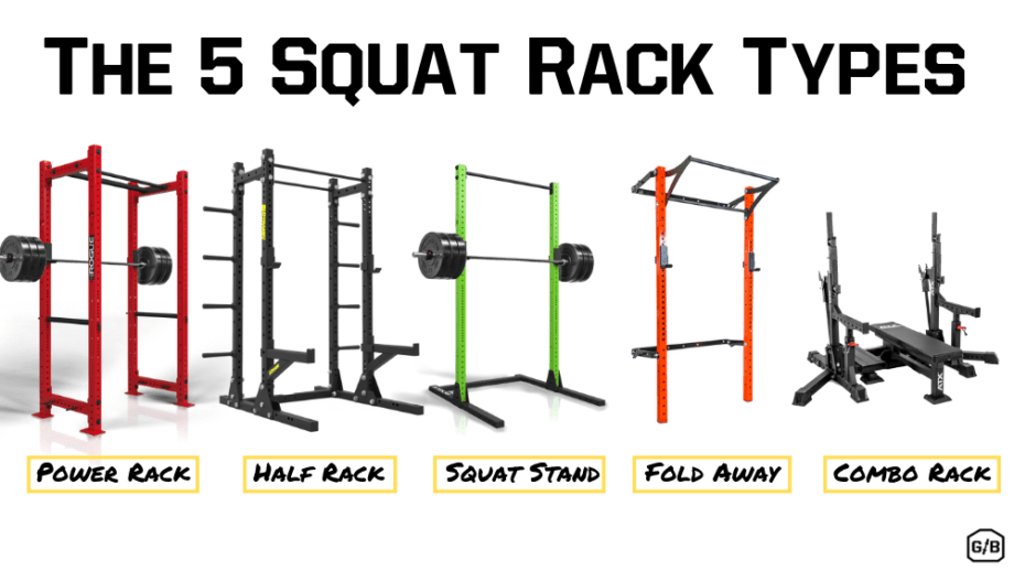 Different types of squat racks cheap