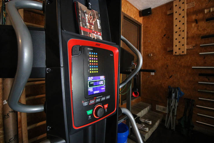 Bowflex HVT screen