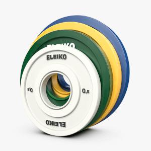 Eleiko IWF Weightlifting Friction Grip Competition Discs