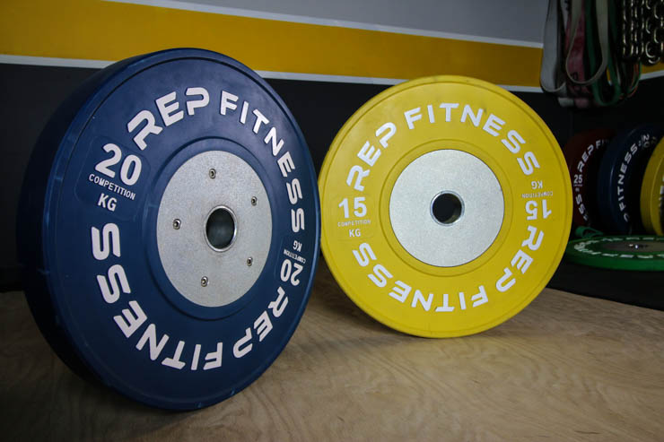 Rep Fitness Competition Bumper Plates 
