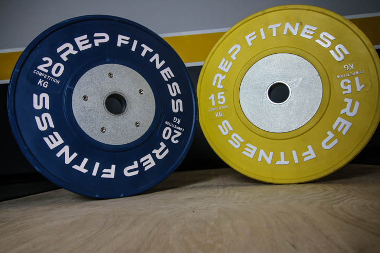 Rep Fitness Competition Bumper Plates
