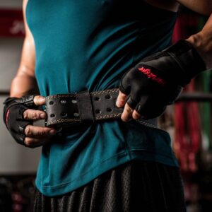 Harbinger Padded Leather Weightlifting Belt