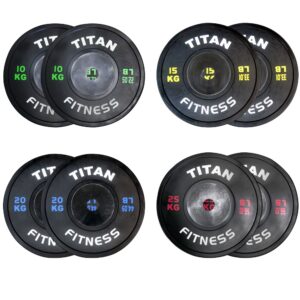 Titan Black Elite KG Bumper Plates