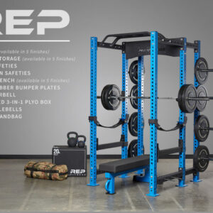 REP PR-5000 Power Rack with Weight Storage