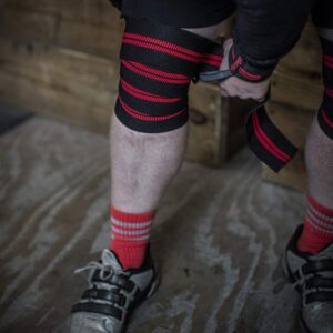 Harbinger Red Line Knee Wraps