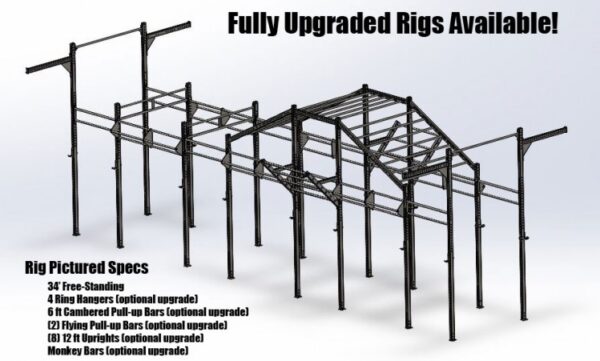 REP Castle Racking Pull-up Rig