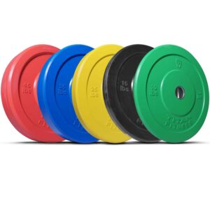 Titan Fitness Economy Color Bumper Plates