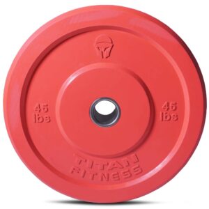 Titan Fitness Economy Color Bumper Plates