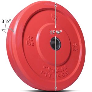 Titan Fitness Economy Color Bumper Plates