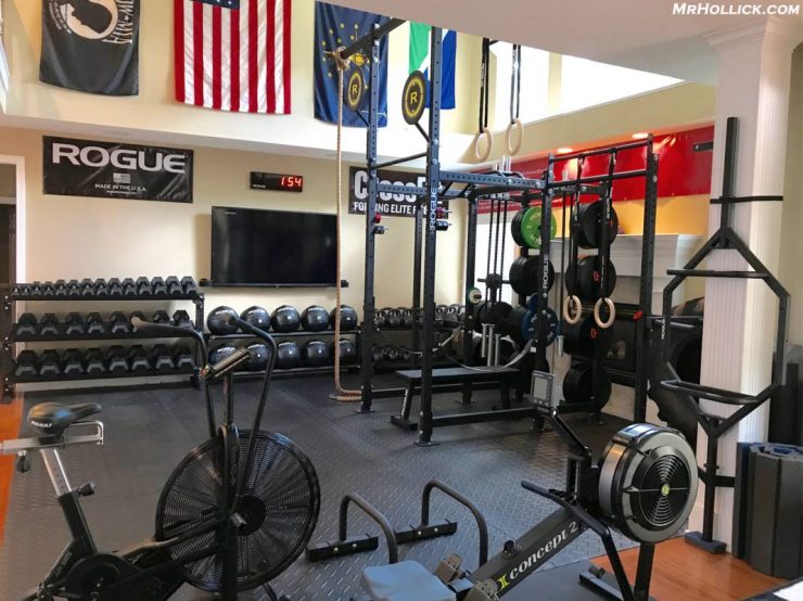 living room home gym