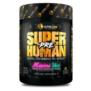 Alpha Lion Super-Human pre-workout supplement